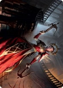 Bloodthirsty Adversary Art Card (41) [ASMID] - MTG Single