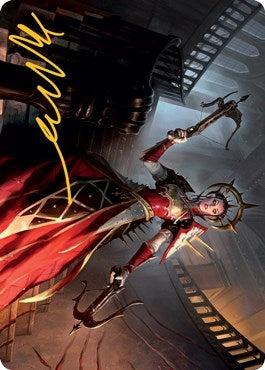 Bloodthirsty Adversary Art Card (Gold-Stamped Signature) (41) [ASMID] - MTG Single