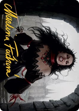Voldaren Stinger Art Card (Gold-Stamped Signature) (46) [ASMID] - MTG Single