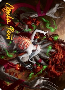 Dryad’s Revival Art Card (Gold-Stamped Signature) (50) [ASMID] - MTG Single