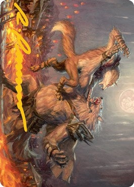 Duel for Dominance Art Card (Gold-Stamped Signature) (51) [ASMID] - MTG Single