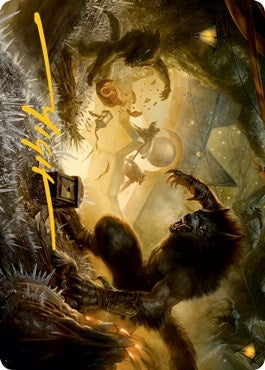 Storm the Festival Art Card (Gold-Stamped Signature) (54) [ASMID] - MTG Single