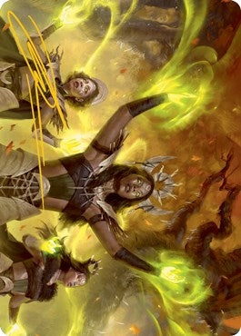 Dawnhart Wardens Art Card (Gold-Stamped Signature) (57) [ASMID] - MTG Single
