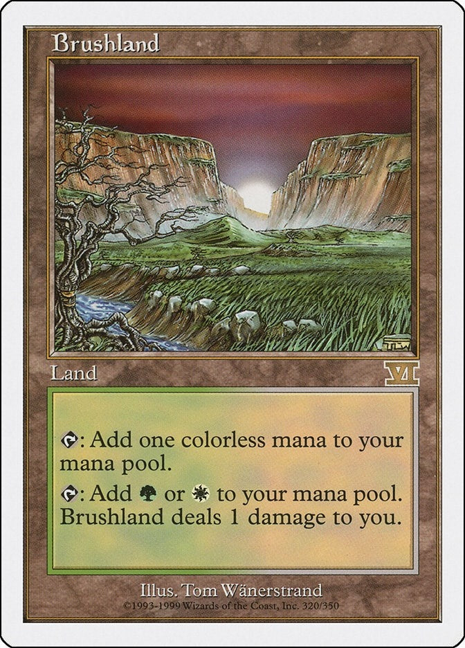 Brushland (320) [6ED] - MTG Single
