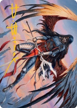 Liesa Forgotten Archangel Art Card (Gold-Stamped Signature) (63) [ASMID] - MTG Single