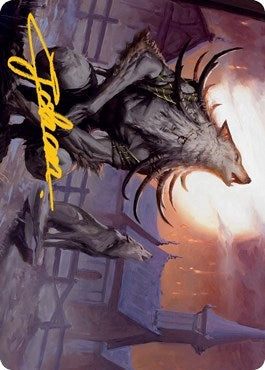 Lord of the Ulvenwald Art Card (Gold-Stamped Signature) (64) [ASMID] - MTG Single