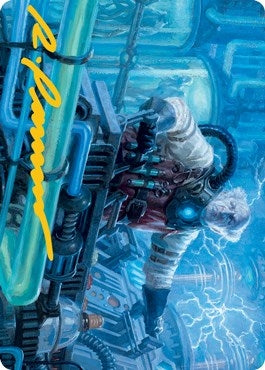 Ludevic Necrogenius Art Card (Gold-Stamped Signature) (65) [ASMID] - MTG Single
