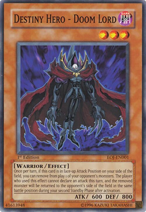 Destiny Hero - Doom Lord (1) - YuGiOh Single