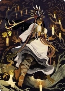 Candlegrove Witch Art Card (76/81) (76) [ASMID] - MTG Single
