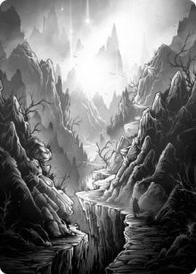 Mountain Art Card (79) [ASMID] - MTG Single