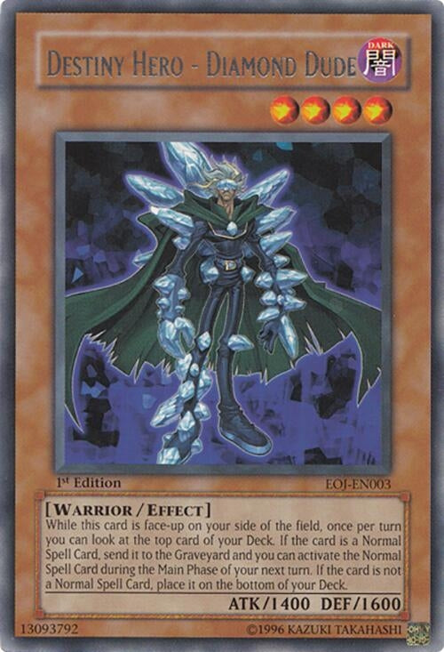 Destiny Hero - Diamond Dude (3) - YuGiOh Single
