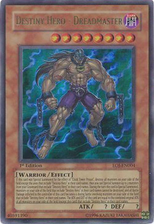 Destiny Hero - Dreadmaster (4) - YuGiOh Single