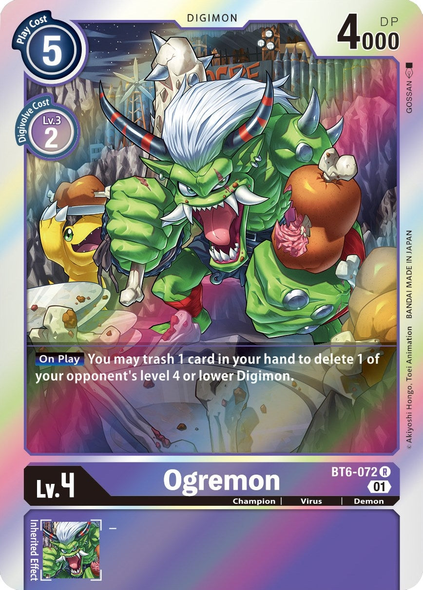 Ogremon (6072) [BT06] - Digimon Card Game Single