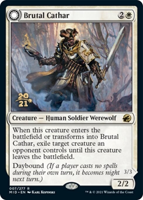 Brutal Cathar (7) [PRE] - MTG Single
