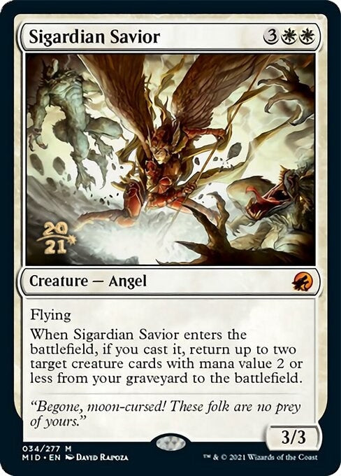 Sigardian Savior (34) [PRE] - MTG Single