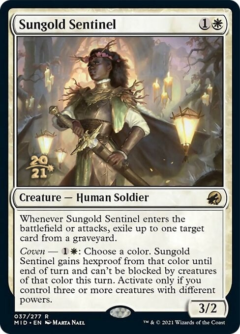 Sungold Sentinel (37) [PRE] - MTG Single
