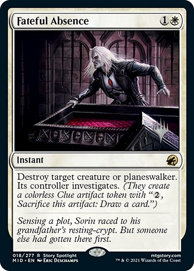 Fateful Absence (18) [PPMID] - MTG Single