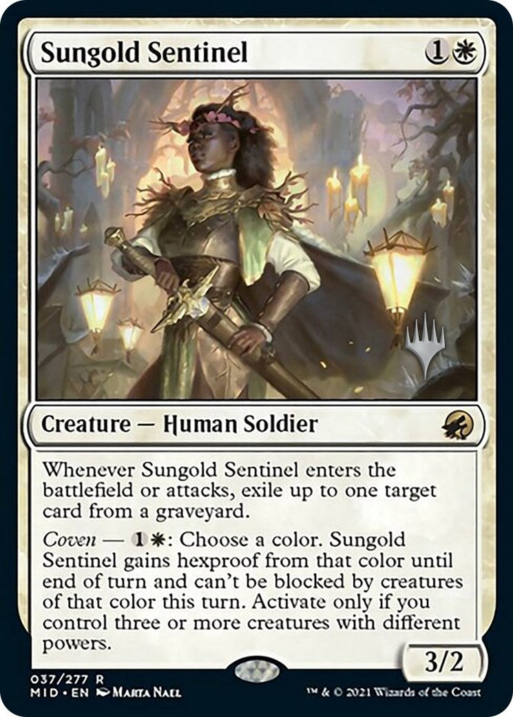 Sungold Sentinel (37) [PPMID] - MTG Single