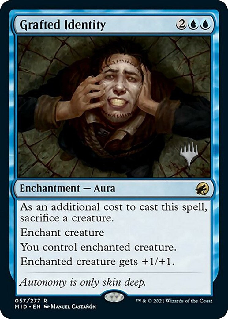 Grafted Identity (57) [PPMID] - MTG Single