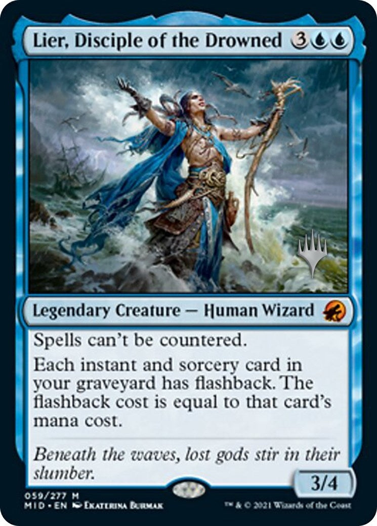 Lier Disciple of the Drowned (59) [PPMID] - MTG Single