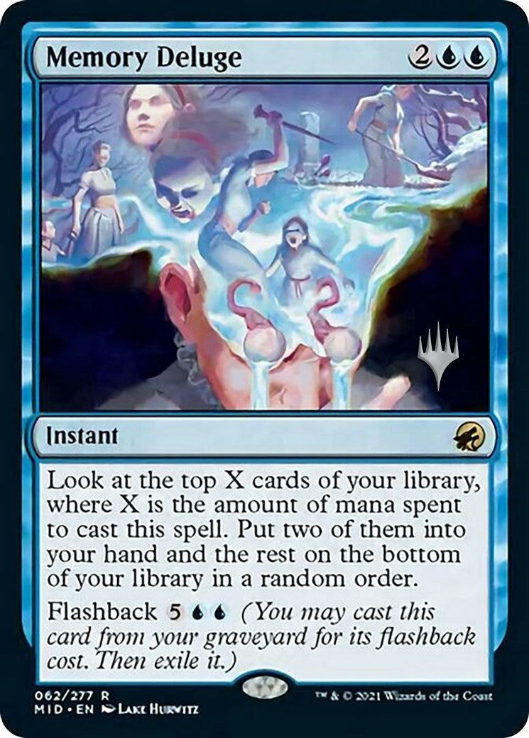 Memory Deluge (62) [PPMID] - MTG Single