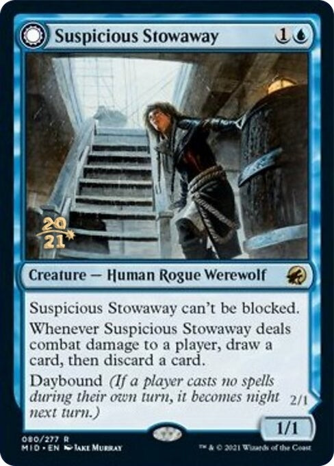 Suspicious Stowaway (80) [PRE] - MTG Single