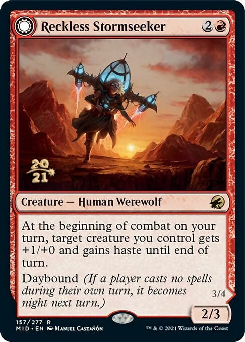 Reckless Stormseeker (157) [PRE] - MTG Single