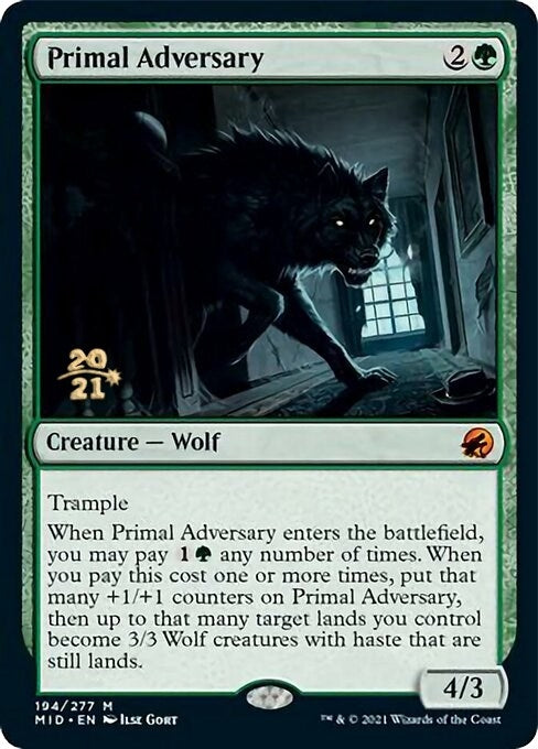 Primal Adversary (194) [PRE] - MTG Single