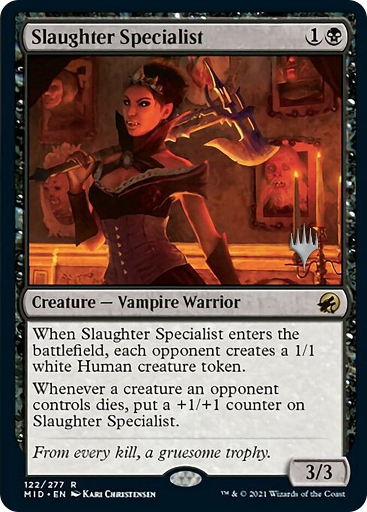 Slaughter Specialist (122) [PPMID] - MTG Single