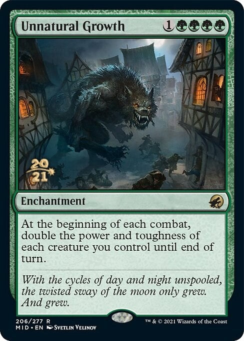 Unnatural Growth (206) [PRE] - MTG Single