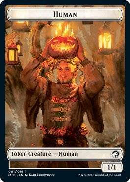 Human Token (0) [MID] - MTG Single