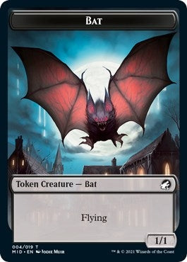 Bat Token (0) [MID] - MTG Single