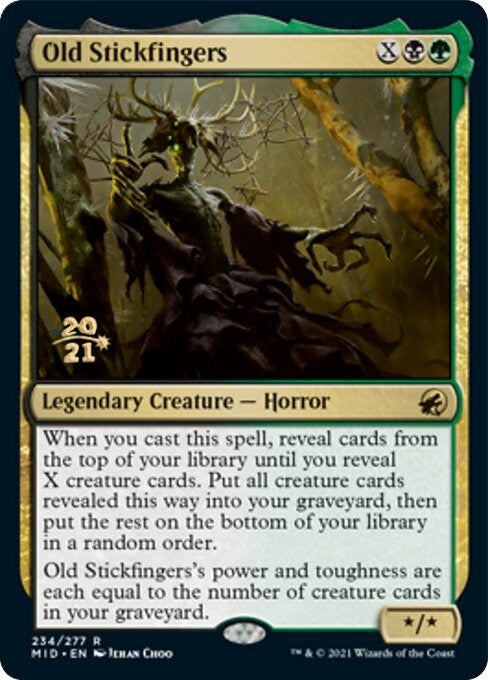 Old Stickfingers (234) [PRE] - MTG Single