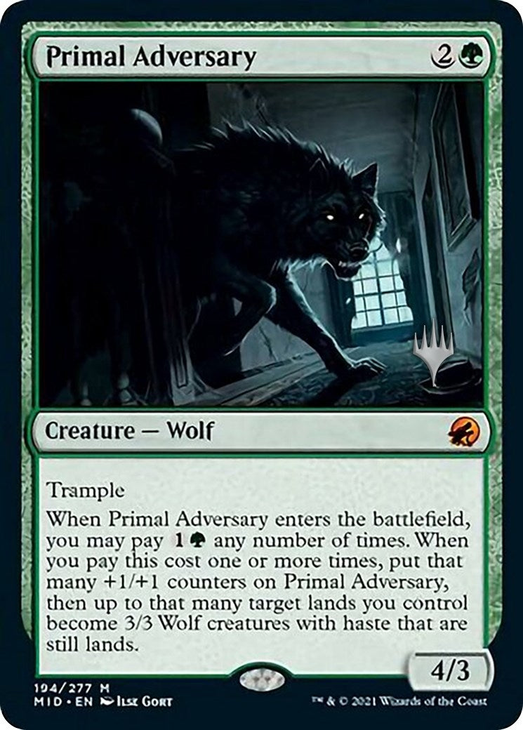 Primal Adversary (194) [PPMID] - MTG Single
