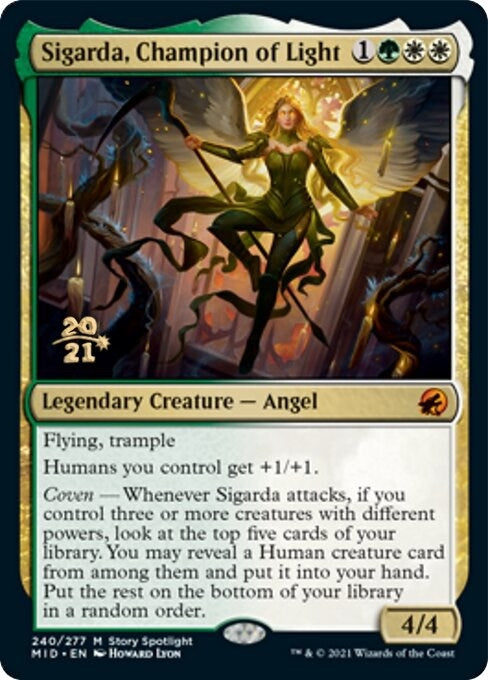 Sigarda Champion of Light (240) [PRE] - MTG Single