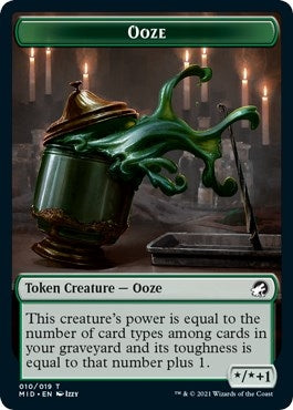 Ooze Token (0) [MID] - MTG Single