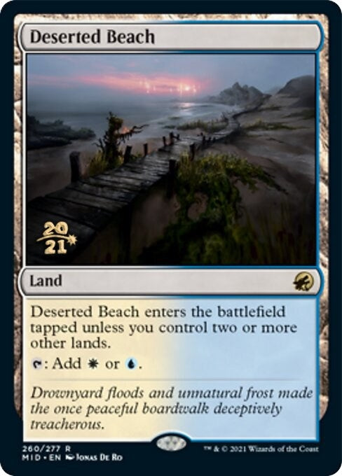 Deserted Beach (260) [PRE] - MTG Single