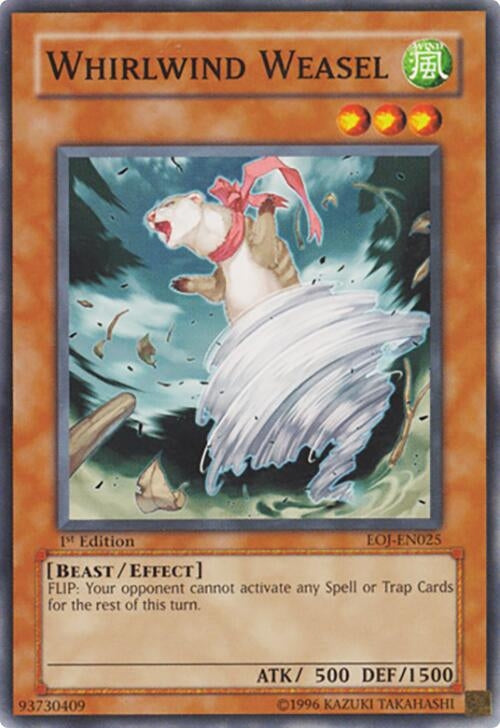 Whirlwind Weasel (25) - YuGiOh Single