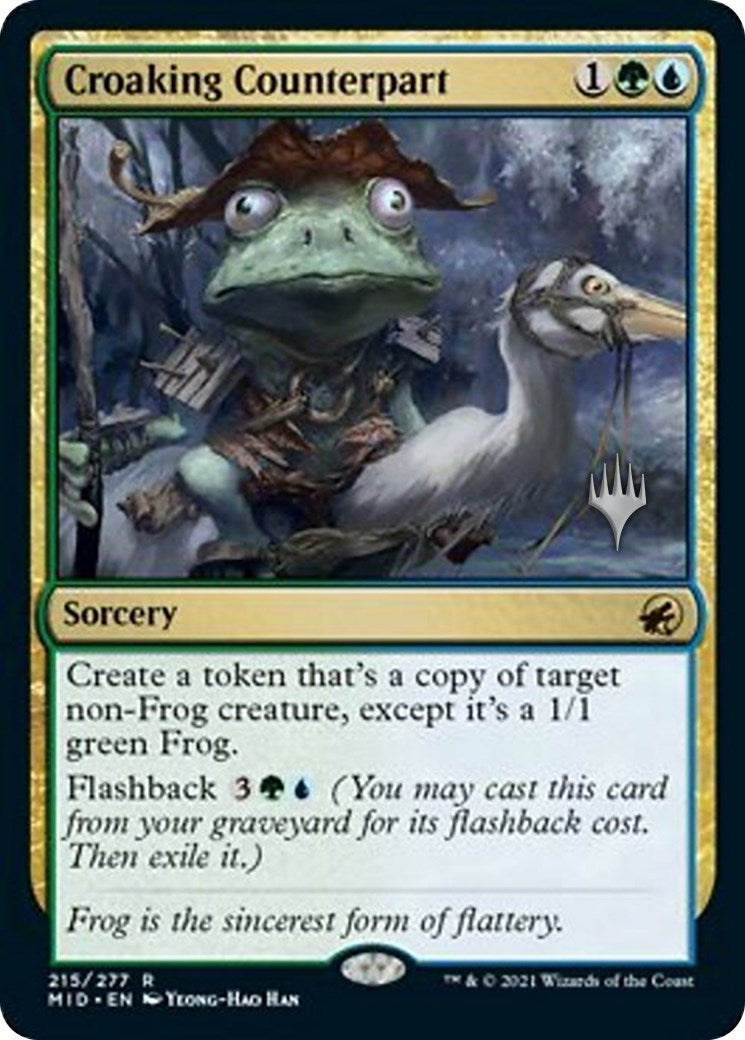 Croaking Counterpart (215) [PPMID] - MTG Single