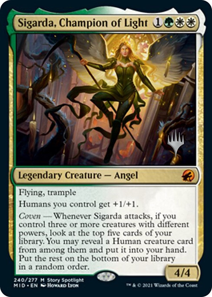 Sigarda Champion of Light (240) [PPMID] - MTG Single