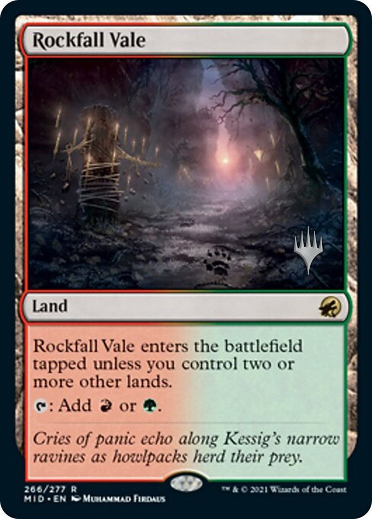 Rockfall Vale (266) [PPMID] - MTG Single