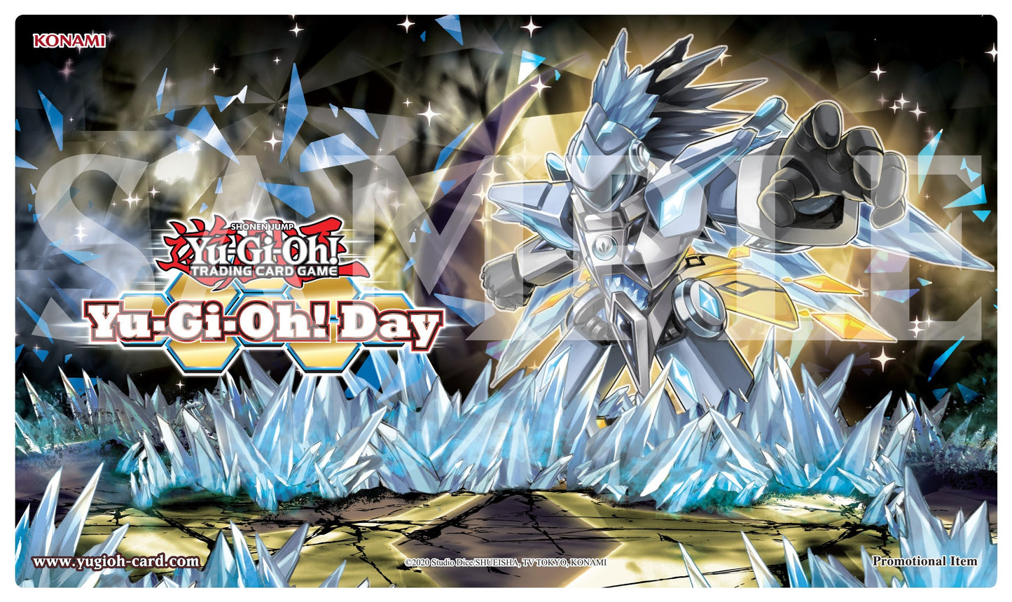Yu-Gi-Oh! Day Mini Game Mat: Crystron Halqifibrax (December 2020) - Playmats Sealed