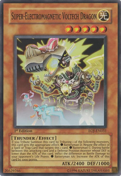 Super-Electromagnetic Voltech Dragon (31) - YuGiOh Single