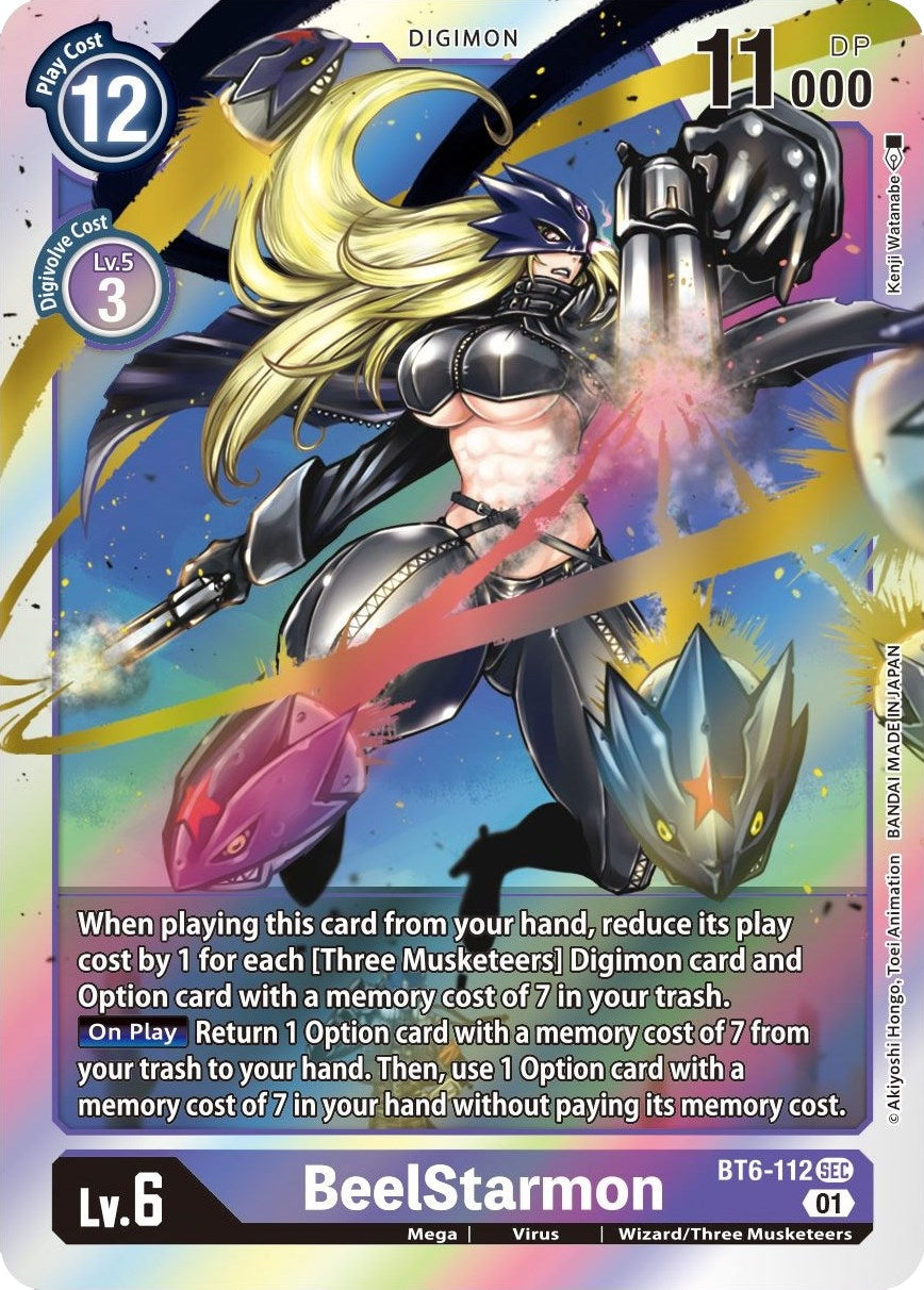 BeelStarmon (6112) [BT06] - Digimon Card Game Single