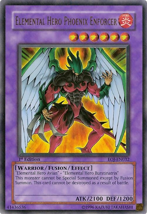 Elemental Hero Phoenix Enforcer (32) - YuGiOh Single