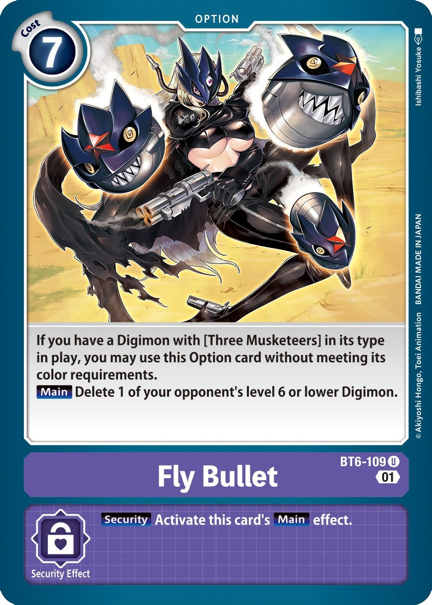 Fly Bullet (6109) [BT06] - Digimon Card Game Single