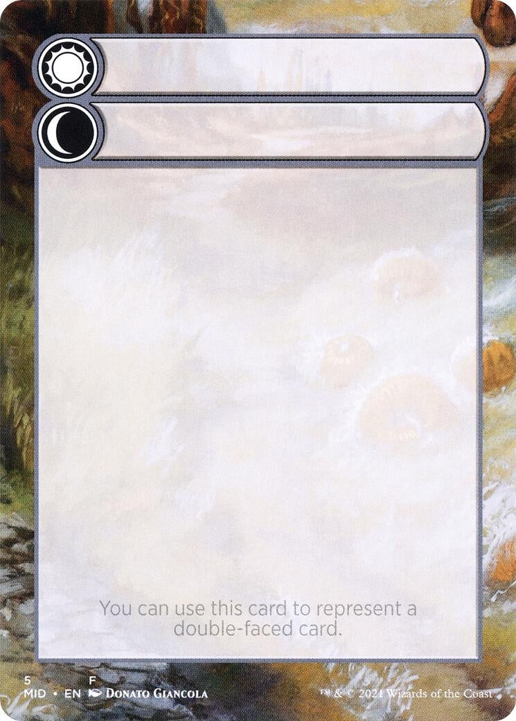 Helper Card - 5/9 (0) [MID] - MTG Single