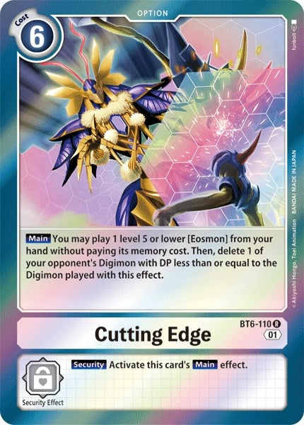 Cutting Edge (6110) [BT06] - Digimon Card Game Single