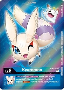 Kyaromon (Box Topper) (6002) [BT06] - Digimon Card Game Single