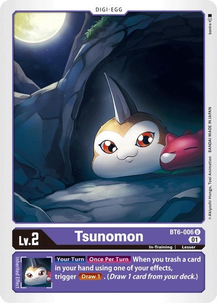 Tsunomon (6006) [BT06] - Digimon Card Game Single